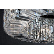 Lustra moderna cristal cromata 12xE14/40W, Ring LU 2408/12/110 Chrom Orion